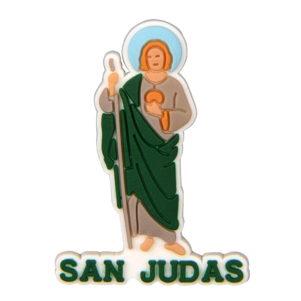 San Judas Croc Charm